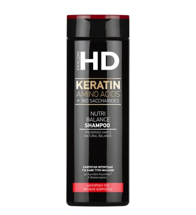 HD Nutri Balance Shampoo, Σαμπουάν για Διατήρηση της Φυσικής Ισορροπίας για Όλους τους Τύπους Μαλλιών, 400ml