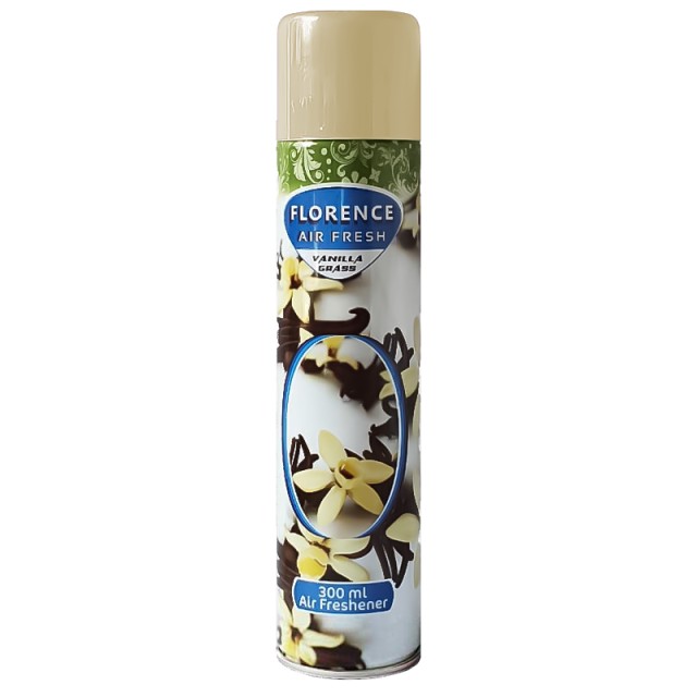 Florence Air Fresh Vanilla, Αποσμητικό Σπρέι Χώρου 300ml