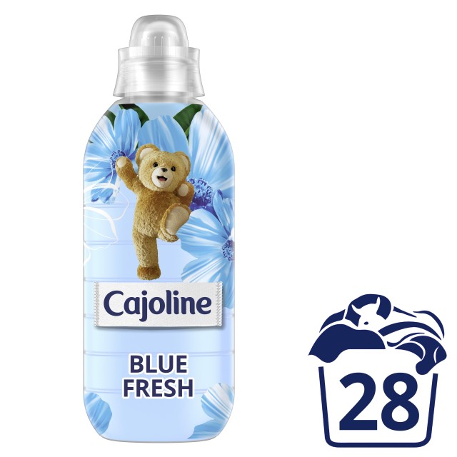 Cajoline Blue Fresh, Συμπυκνωμένο Μαλακτικό Ρούχων 28μεζ 644ml