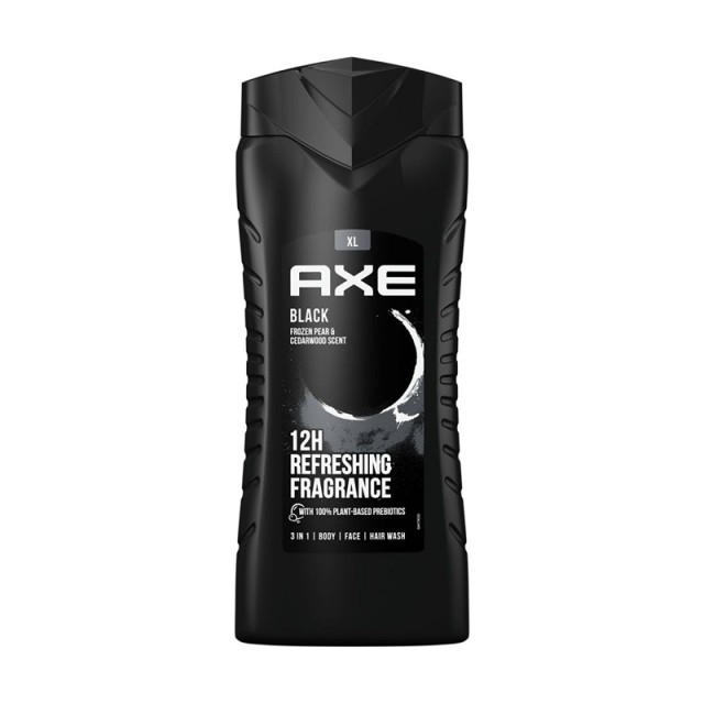 Axe 3 in 1 Shower Gel Black All Day Fresh, 250ml
