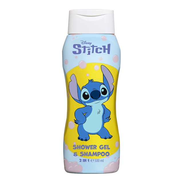 Air Val Stitch Παιδικό Αφρόλουτρο & Σαμπουάν 2 σε 1 500ml