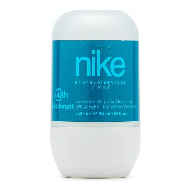 Nike Turquoise Vibes Man Αποσμητικό Roll-on 50ml