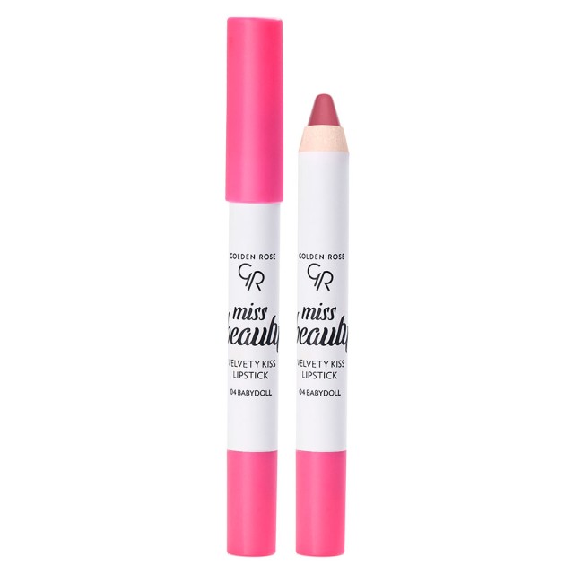 Golden Rose Miss Beauty Velvety Kiss Lipstick 04 2.5Gr