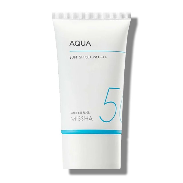 Missha All Around Safe Block Aqua Sun Gel SPF50+ PA++++, Αντηλιακή Κρέμα Προσώπου σε Μορφή Τζελ 50ml