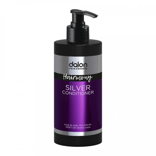 Dalon Hairmony Silver Conditioner, Μαλακτική Κρέμα Εξουδετέρωσης Ανεπιθύμητων Κίτρινων Τόνων 300ml