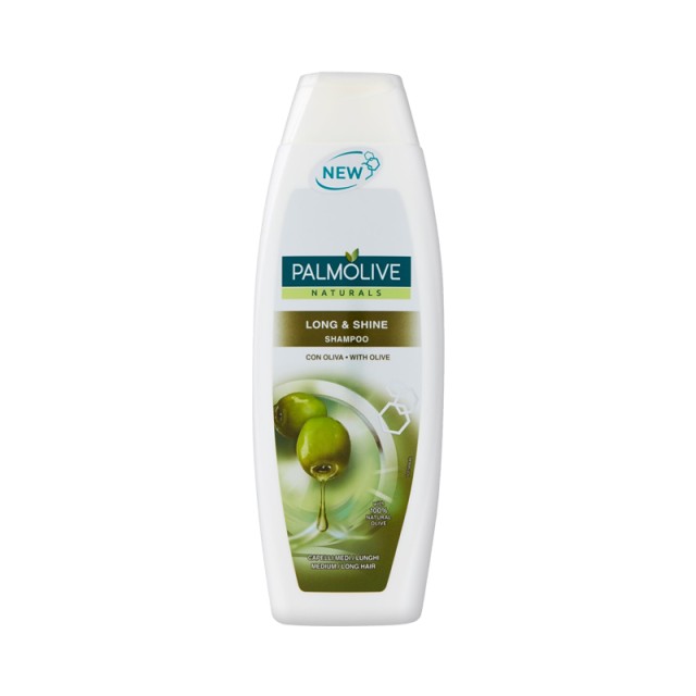 Palmolive Long & Shine Hair Shampoo, Σαμπουάν για Μακριά Μαλλιά & με Τάση Ψαλίδας, 350ml