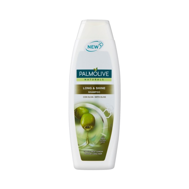 Palmolive Long & Shine Hair Shampoo, Σαμπουάν για Μακριά Μαλλιά & με Τάση Ψαλίδας, 400ml