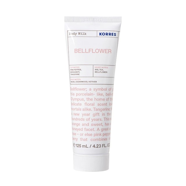 Korres Bellflower Body Milk, Γαλάκτωμα Σώματος, 125ml