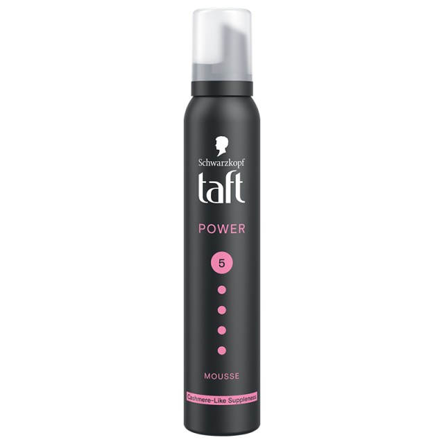 Schwarzkopf Taft Cashmere Power Mousse Νο5, Αφρός για Ξερά & Ταλαιπωρημένα Μαλλιά 200ml