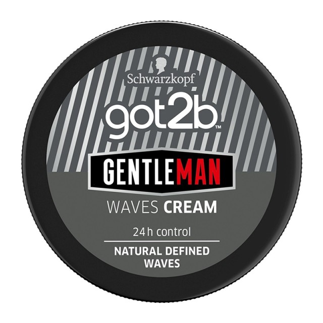 Schwarzkopf Got2b Waves Cream, Κρέμα Styling για Ματ Τελείωμα με 24ωρο Κράτημα, 100ml