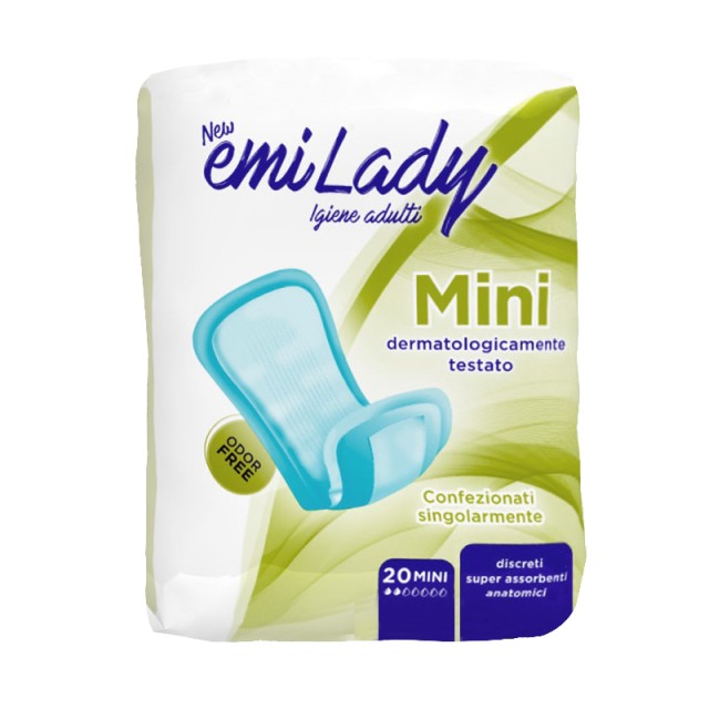 Emi Lady Mini, Σερβιέτες Ακράτειας, 20τμχ