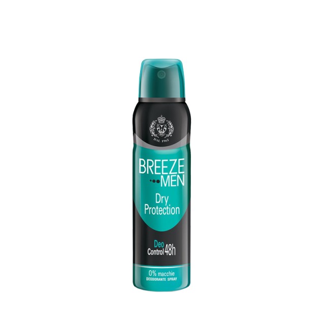 Breeze Men Dry Protection, Ανδρικό Αποσμητικό Σπρέι, 150ml