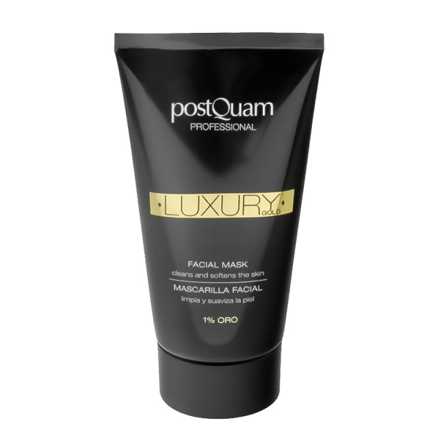 PostQuam Luxury Gold Facial Mask, Μάσκα Προσώπου για Θρέψη & Ενυδάτωση για Θαμπό & Κουρασμένο Δέρμα, 75ml
