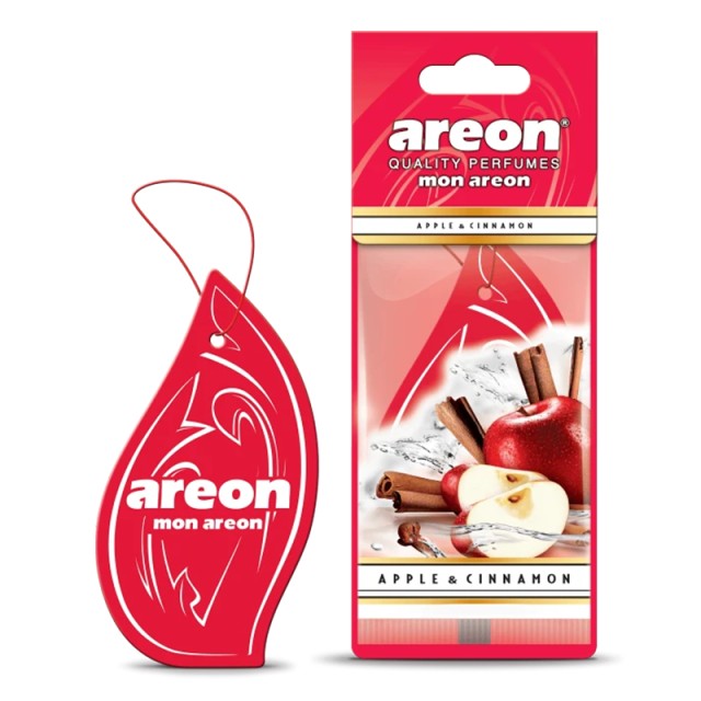 Areon Mon Areon Apple & Cinnamon, Κρεμαστό Αρωματικό Αυτοκινήτου