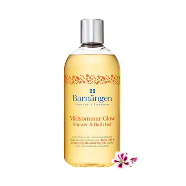 Barnängen Midsummer Glow Shower Cream, Αφρόλουτρο, 400ml