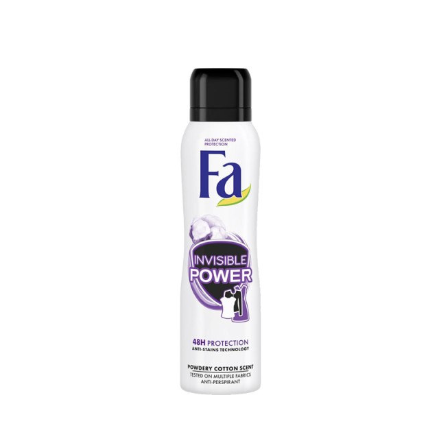 Fa Invisible Power, Γυναικείο Αποσμητικό Σπρέι, 150ml
