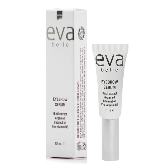 Intermed Eva Belle Eyebrow Serum, Ορός Ενδυνάμωσης Φρυδιών για πιο Γεμάτα & Πυκνά Φρύδια 10ml