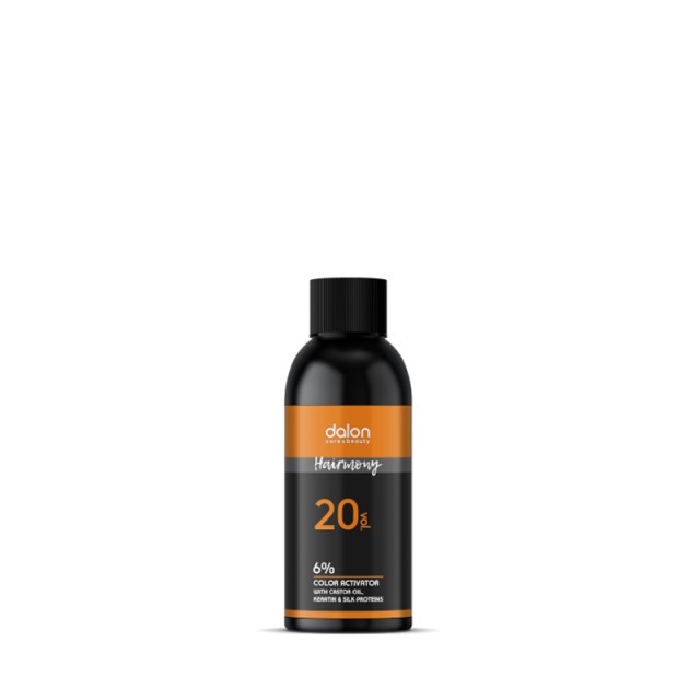 Dalon Hairmony Oxycream 20º 6% Vol., Οξυζενέ με Καστορέλαιο & Πρωτεΐνες Κερατίνης & Μεταξιού, 60ml