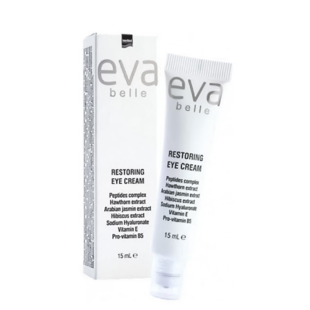 Intermed Eva Belle Restoring Eye Cream, Κρέμα Αναζωογόνησης Ματιών με Ειδική Κεφαλή Εφαρμογής 15ml