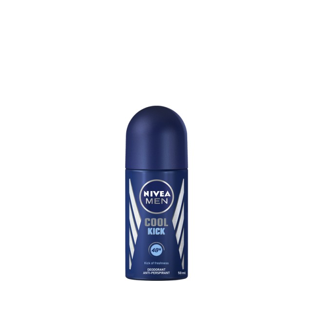 Nivea Men Cool Kick, Ανδρικό Αποσμητικό Roll on, 50ml