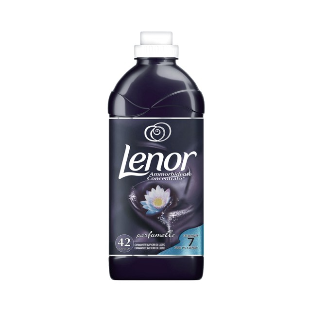 Lenor Diamante & Fiori di Loto, Συμπυκνωμένο Μαλακτικό Ρούχων, 1,05lt, 42 μεζούρες