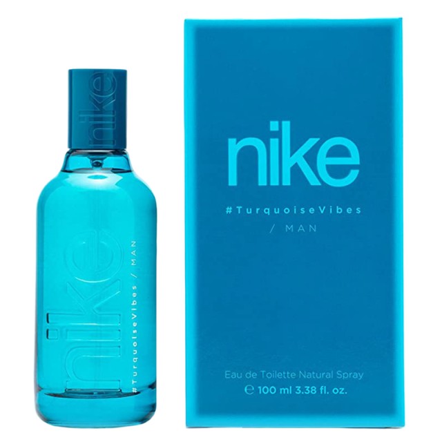 Nike Turquoise Vibes Eau de Toilette, Ανδρικό Άρωμα, 100ml