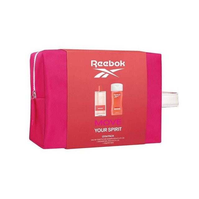 Reebock Γυναικείο Σετ Δώρου Move Your Spirit Eau De Toilette, 100 ml & Shower Gel 250 ml