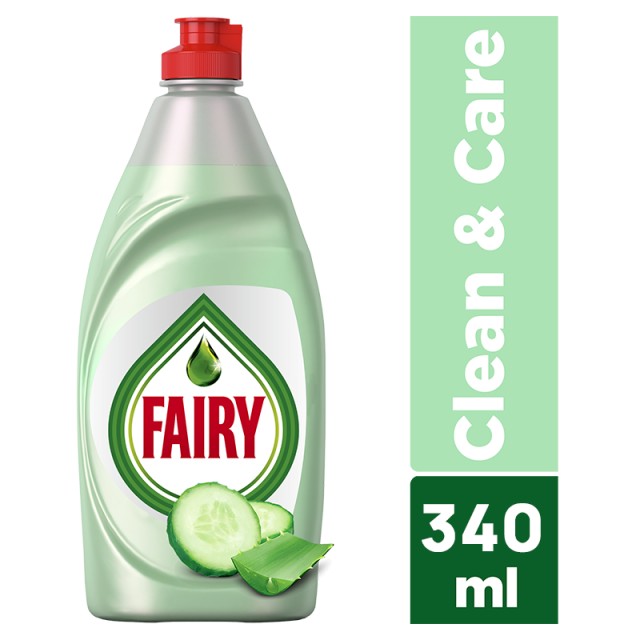 Fairy Aloe & Cucumber, Υγρό Απορρυπαντικό πιάτων, 340ml