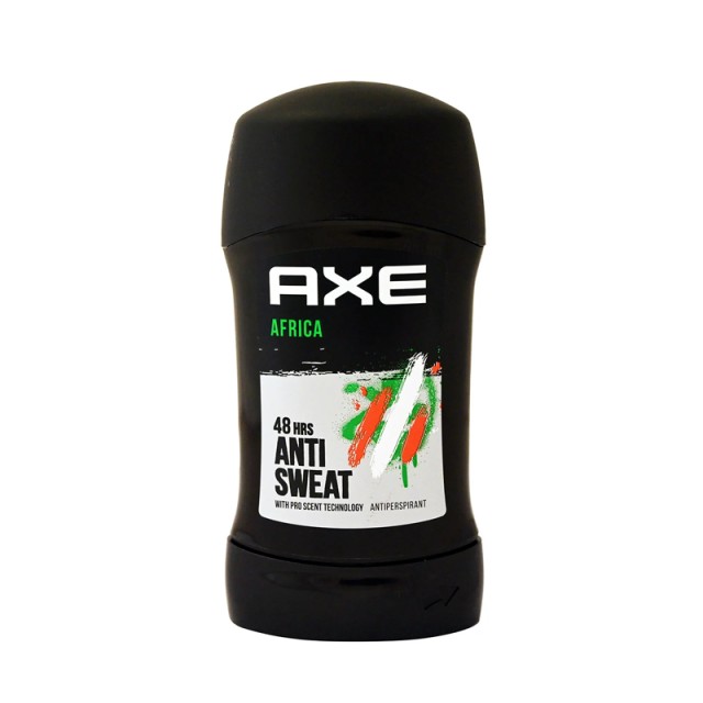 Axe Africa Anti Sweat, Ανδρικό Αποσμητικό Stick, 50ml