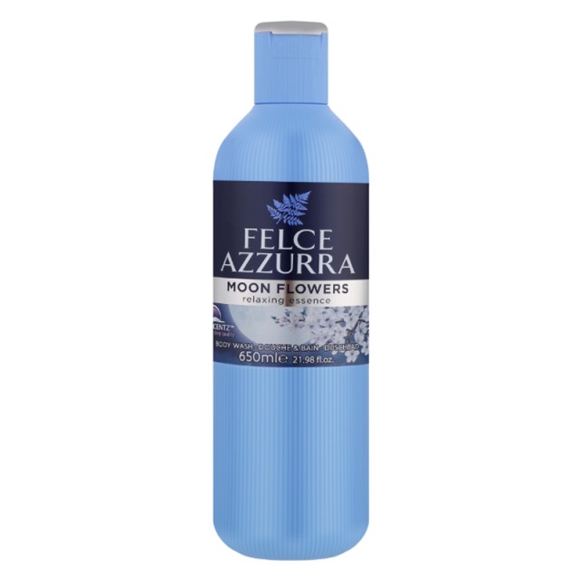 Felce Azzurra Moon Flowers Shower Gel, Αφρόλουτρο, 650ml