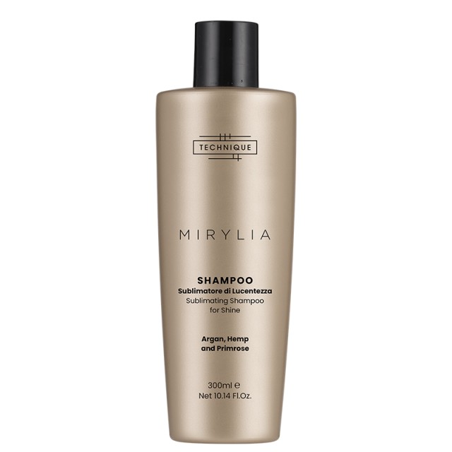 Technique Mirylia Shine Intense Gold Shampoo, Σαμπουάν Λάμψης & Εντατικής Επανόρθωσης, 300ml