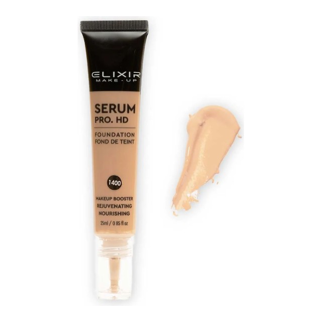 Elixir Serum PRO HD Νο1400 Ivory Υγρό Make-up 25 ml