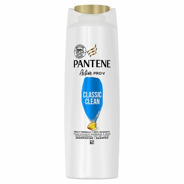 Pantene Pro-V Classic Clean Σαμπουάν, Για Κανονικά Έως Μικτά Μαλλιά, 225ml