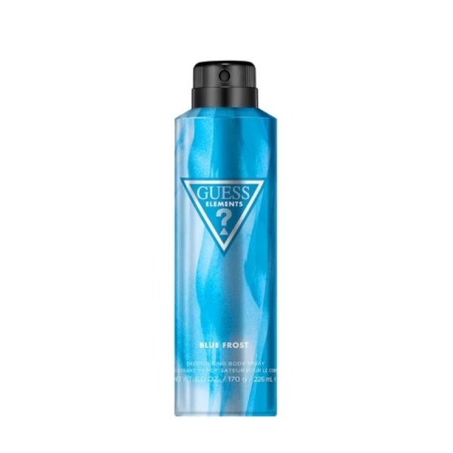 GUESS Elements Blue Frost Deodorizing Body Spray for Men, Ανδρικό Αποσμητικό, 226ml