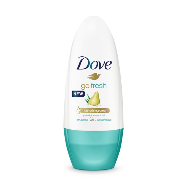 Dove Go Fresh Pear & Aloe Vera, Αποσμητικό Roll On 50ml