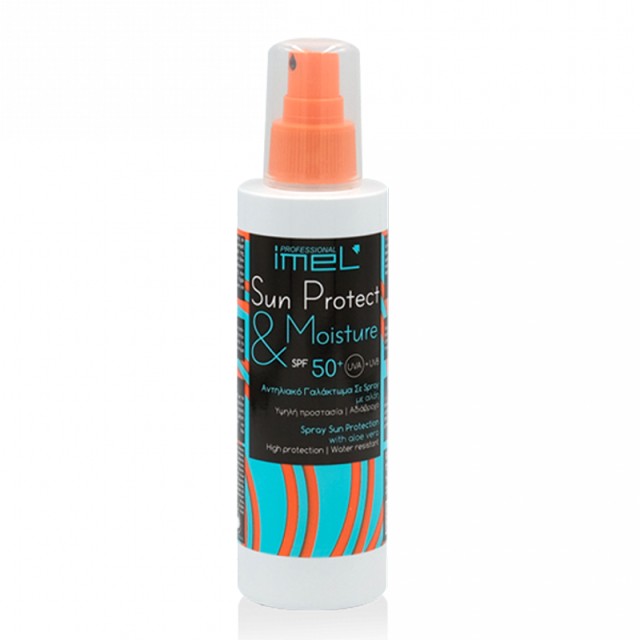Imel Sun Protect & Moisture SPF 50+, Αντηλιακό Γαλάκτωμα Σώματος σε Spray, 200ml