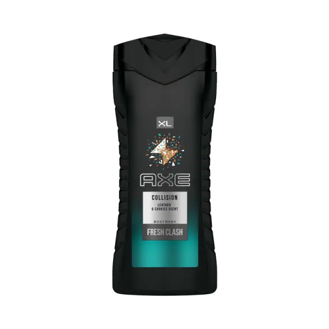 Axe Collision Leather & Cookies Bodywash, Αφρόλουτρο για άνδρες, 400ml