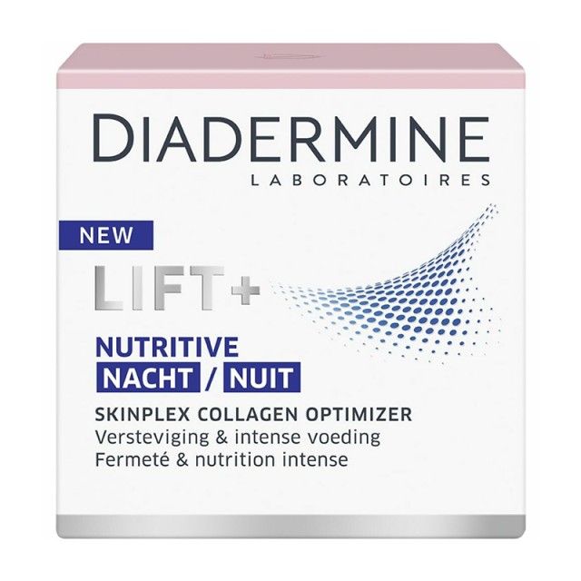 Diadermine Lift+ Nutritive, Αναζωογονητική Αντιγηραντική Κρέμα Νύχτας Προσώπου, για όλους τους τύπους δέρματος, 50ml