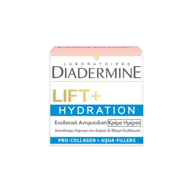 Diadermine Lift+ Hydration, Ενυδατική Αντιρυτιδική Κρέμα Ημέρας για όλους τους τύπους δέρματος, 50ml