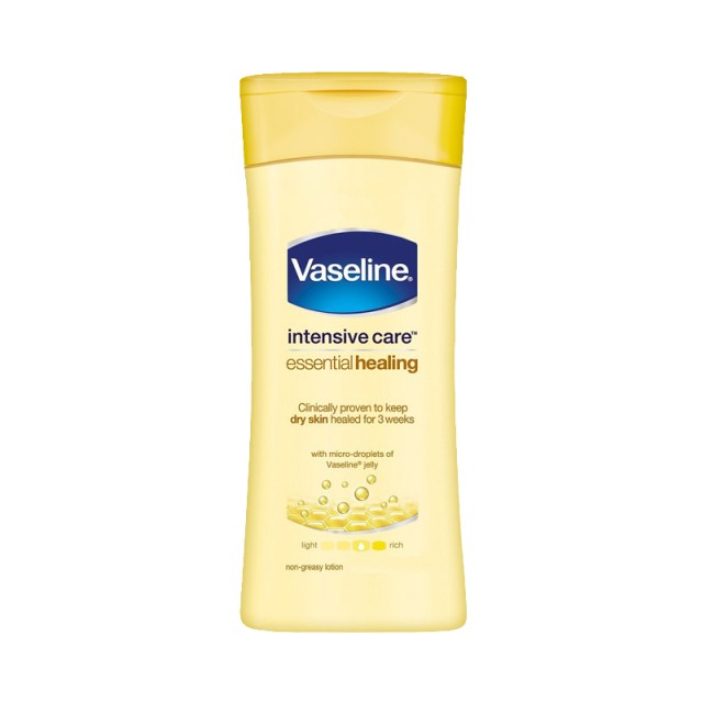 Vaseline Essential Healing Body Lotion, Λοσιόν Σώματος για Βαθιά Ενυδάτωση, 200ml