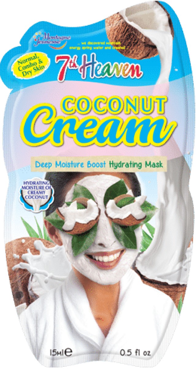 7th Heaven Coconut Cream Mask, Μάσκα Βαθιάς Ενυδάτωσης 15ml