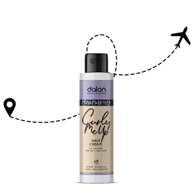 Dalon Hairmony Curl me Up  Hair Cream,  Κρέμα Διαμόρφωσης για Κυματιστά Μαλλιά & Μαλλιά με Μπούκλες, 100ml