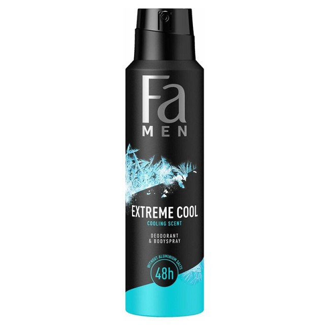 Fa Men Extreme Cool Deo Spray, Αποσμητικό Σπρέι, 150ml