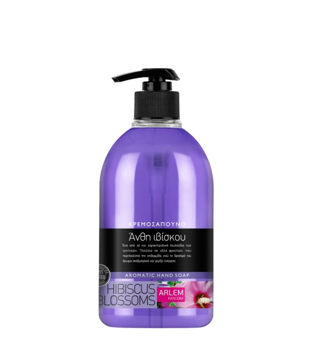 Arlem Κρεμοσάπουνο Αντλία ΑΝΘΗ ΙΒΙΣΚΟΥ 500ml