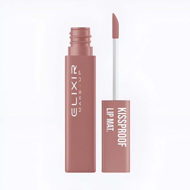 Elixir Liquid Kissproof Lip Mat Κραγιόν #012, Rust