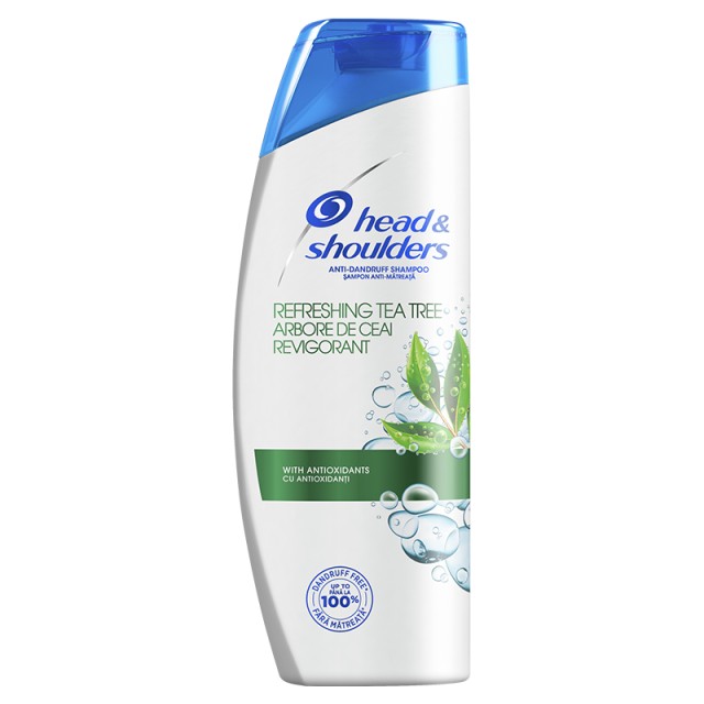 Head & Shoulders Tea Tree, Αντιπιτυριδικό Σαμπουάν 360ml