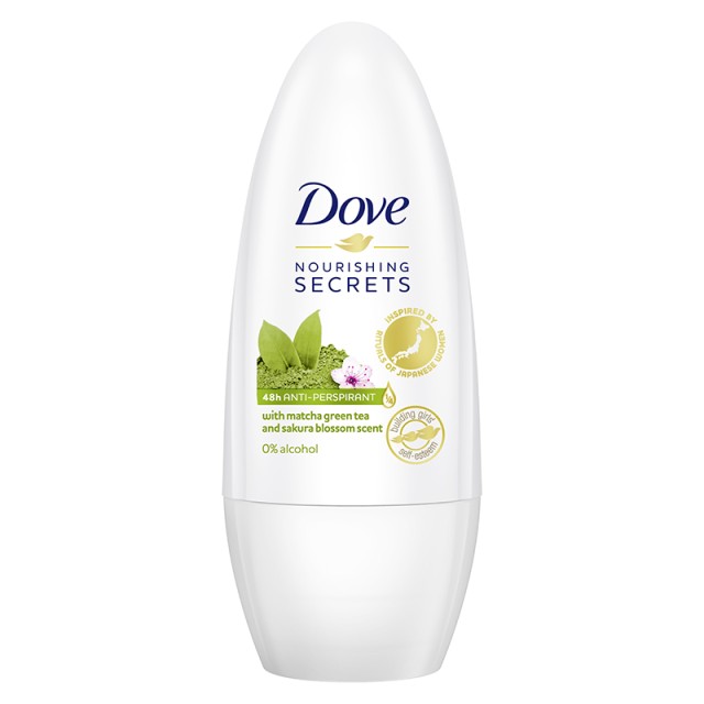 Dove Nourishing Secrets Matcha Green Tea & Sakura Blossom, Αποσμητικό Roll on 50ml