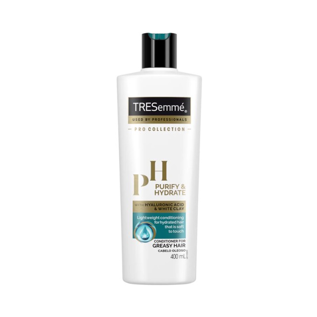 Tresemme Purify & Hydrate Conditioner Μαλακτική Κρέμα για Λιπαρά Μαλλιά, 400ml