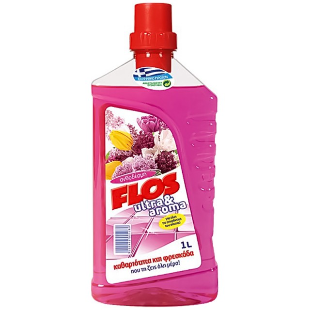 Flos Ultra & Aroma Ανθοδέσμη, Υγρό Καθαρισμού Γενικής Χρήσης 1Lt