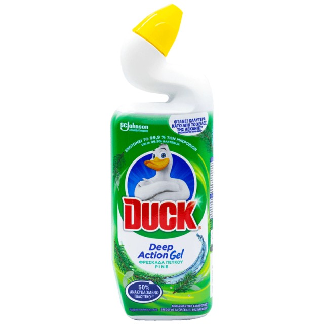 Duck Deep Action Gel Καθαριστικό Τουαλέτας Φρεσκάδα Πεύκου 750ml